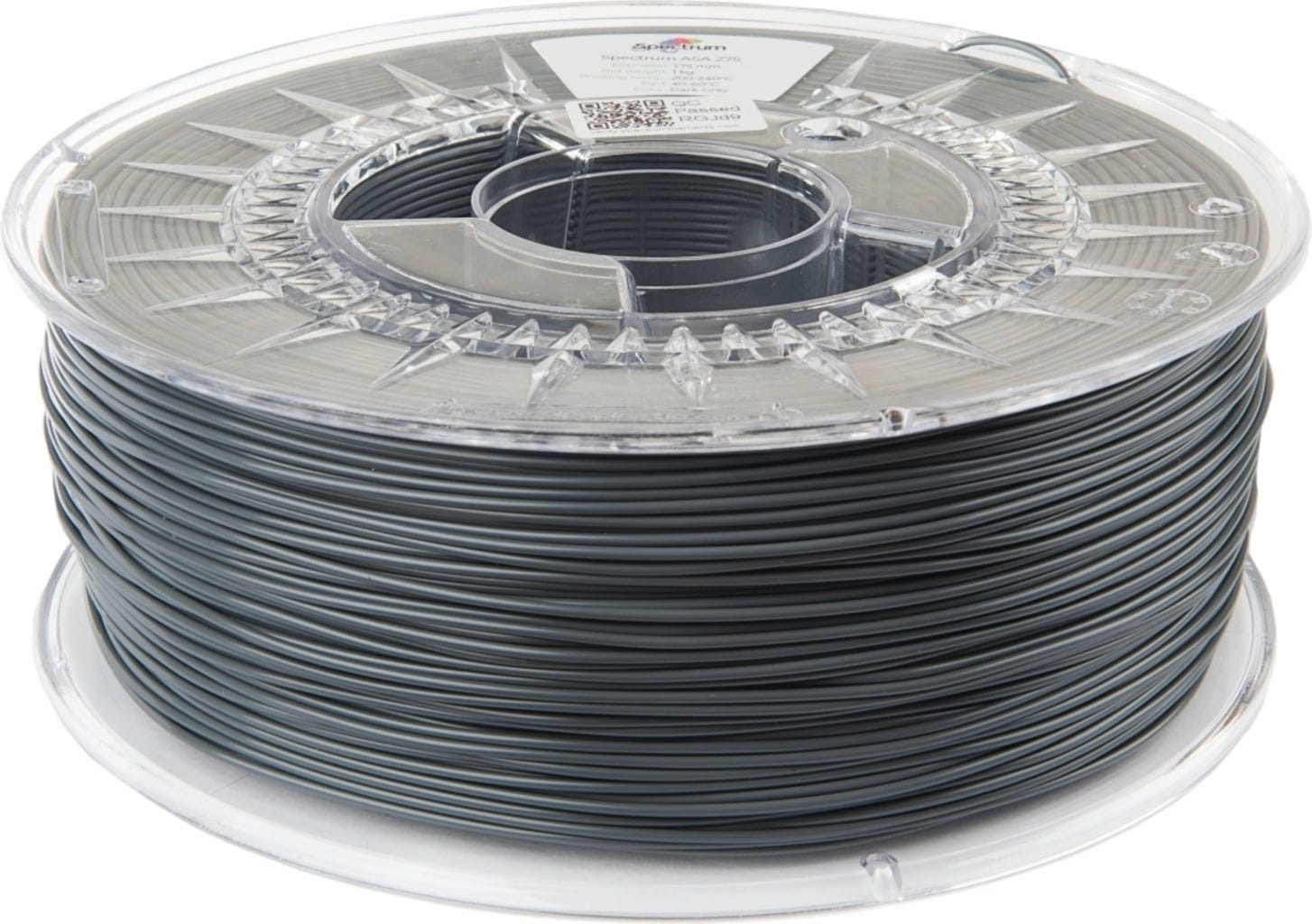 Spectrum  ASA 275 Dark Grey, 1,75 mm / 1000 g    Einfach druckbares ASA Filament