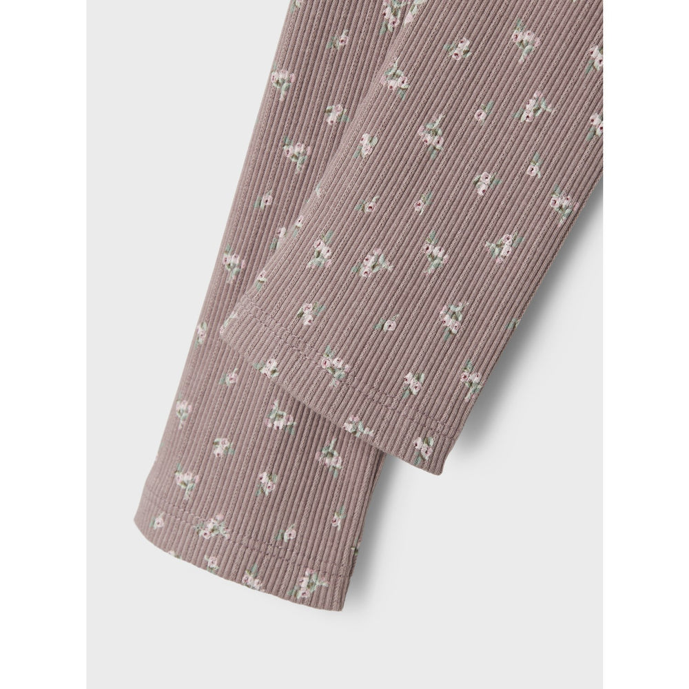 Køb Name It Purple Dove Hoise Slim Leggings