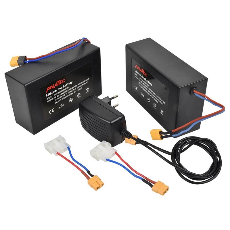 Pack Batterie + Chargeur Anatec Upgrade Lithium Catamaran