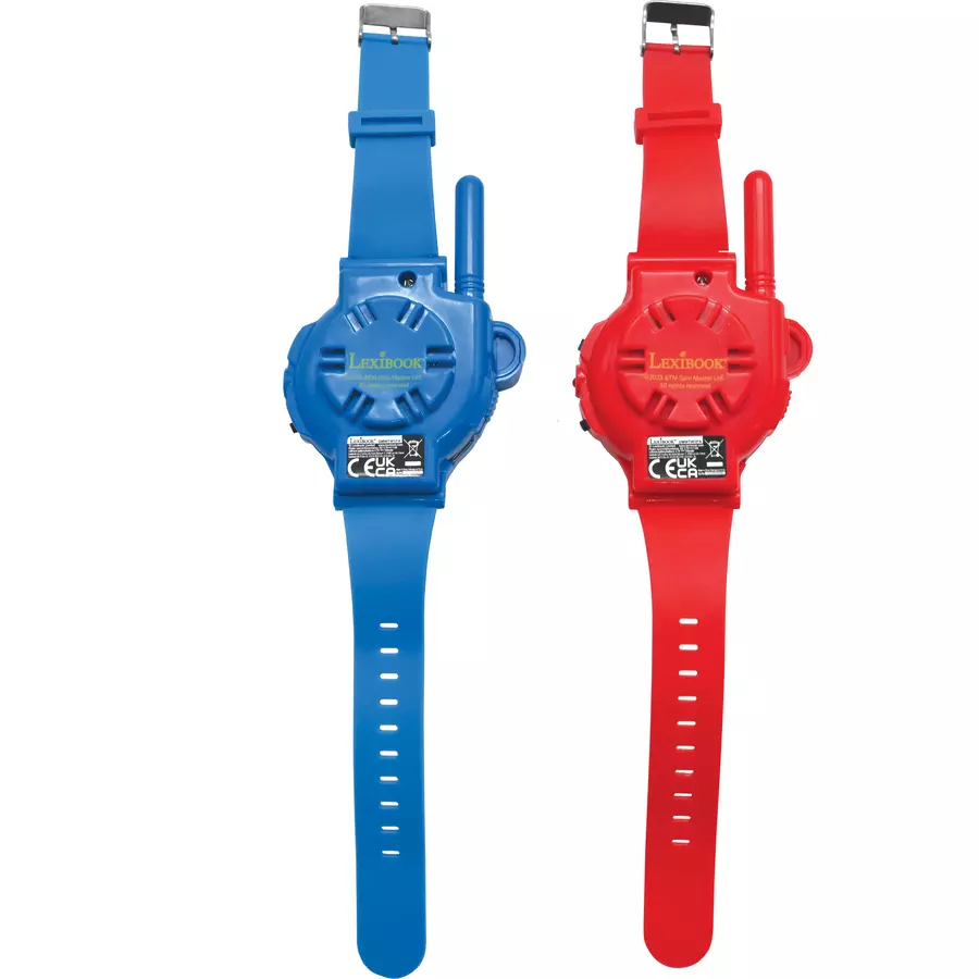 LEXIBOOK PAW Patrol 2 Walky Talky Digitaluhren mit Kompass - 200 Reichweite