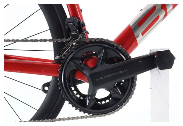 Produit reconditionné · BMC Team Machine SLR One Carbone Di2 12V · Rouge / Vélo de route / BMC | Très bon état