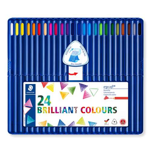 STAEDTLER® ergosoft® dreieckige Farbstifte, Sets