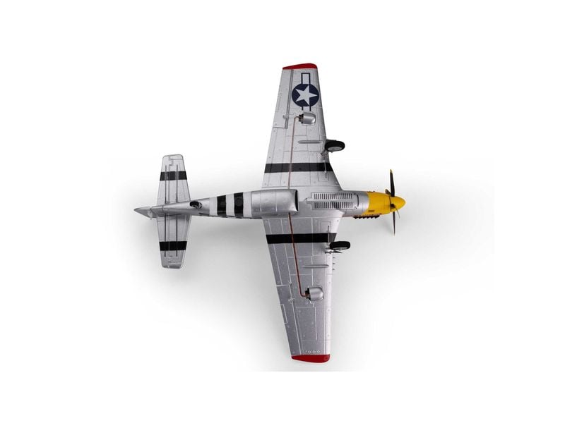 E-flite Warbird UMX P-51D Mustang Detroit Miss AS3X, SAFE B Scale-Warbird im UMX Format mit Brushless Antrieb
