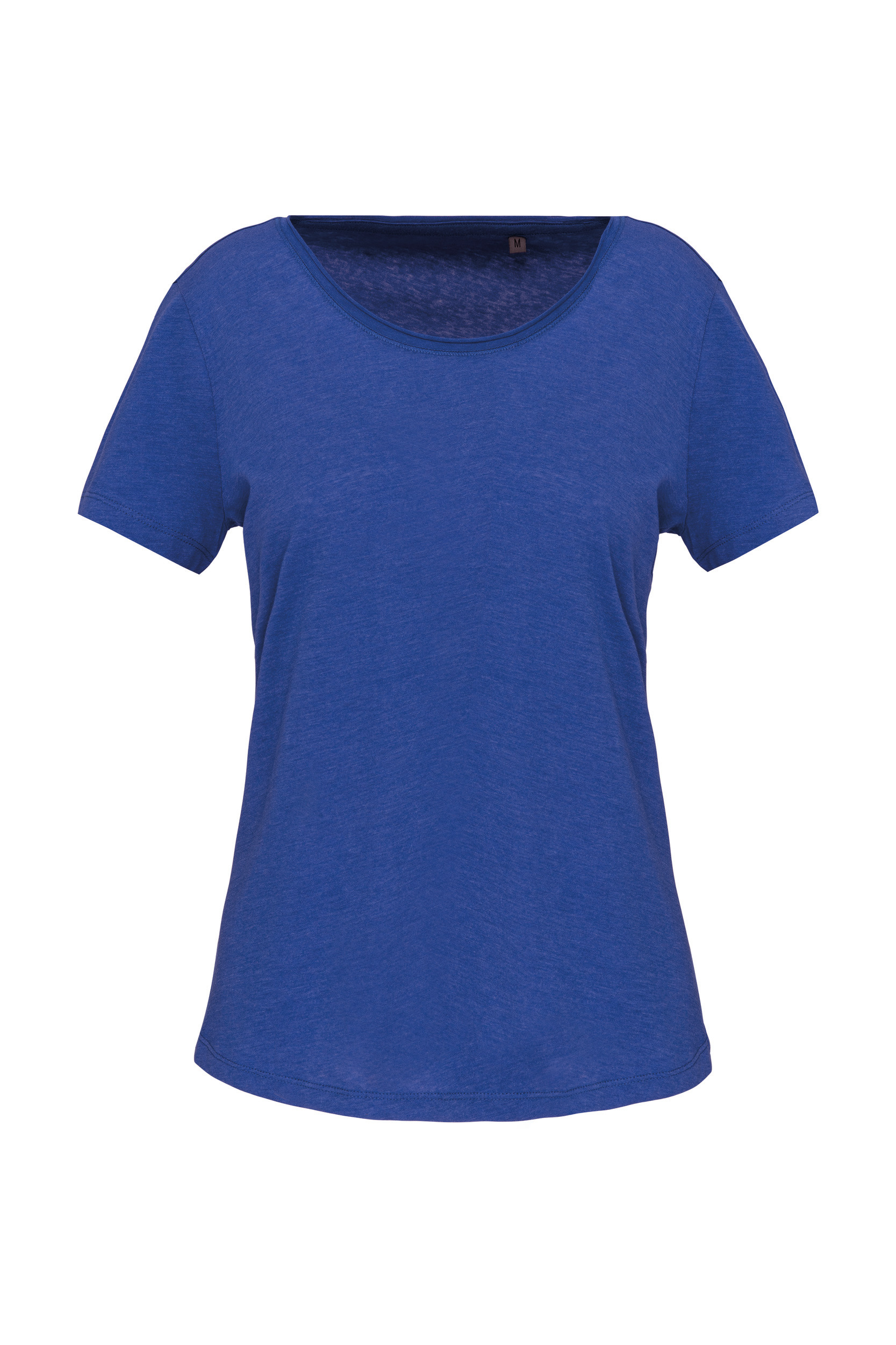 Kariban K399 - T-shirt Bio col à bords francs manches courtes femme
