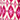 Blouse met print en klosjes Multi Bessen rood