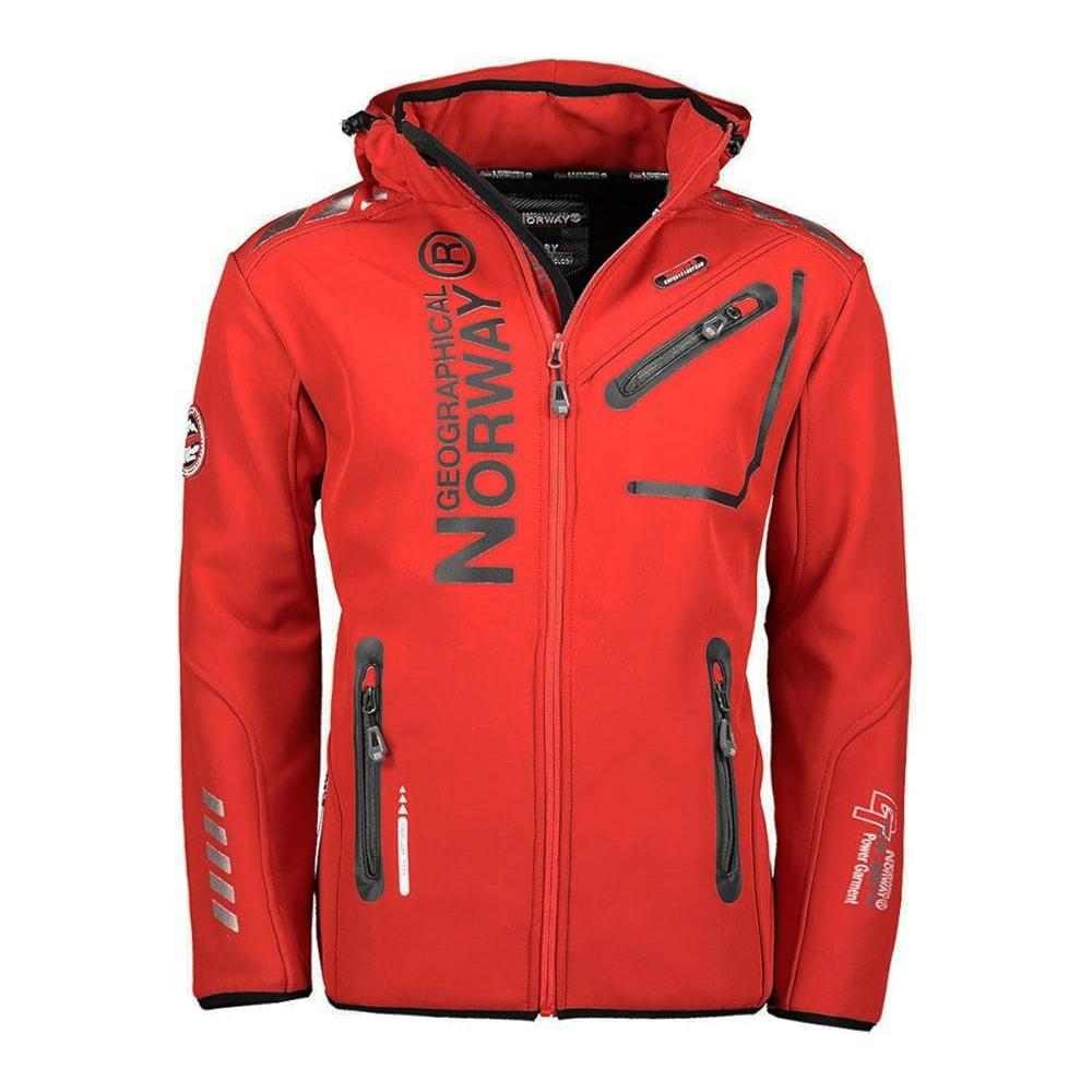 Geographical Norway Parka Softshell Rouge Homme Geographical Norway Royaute