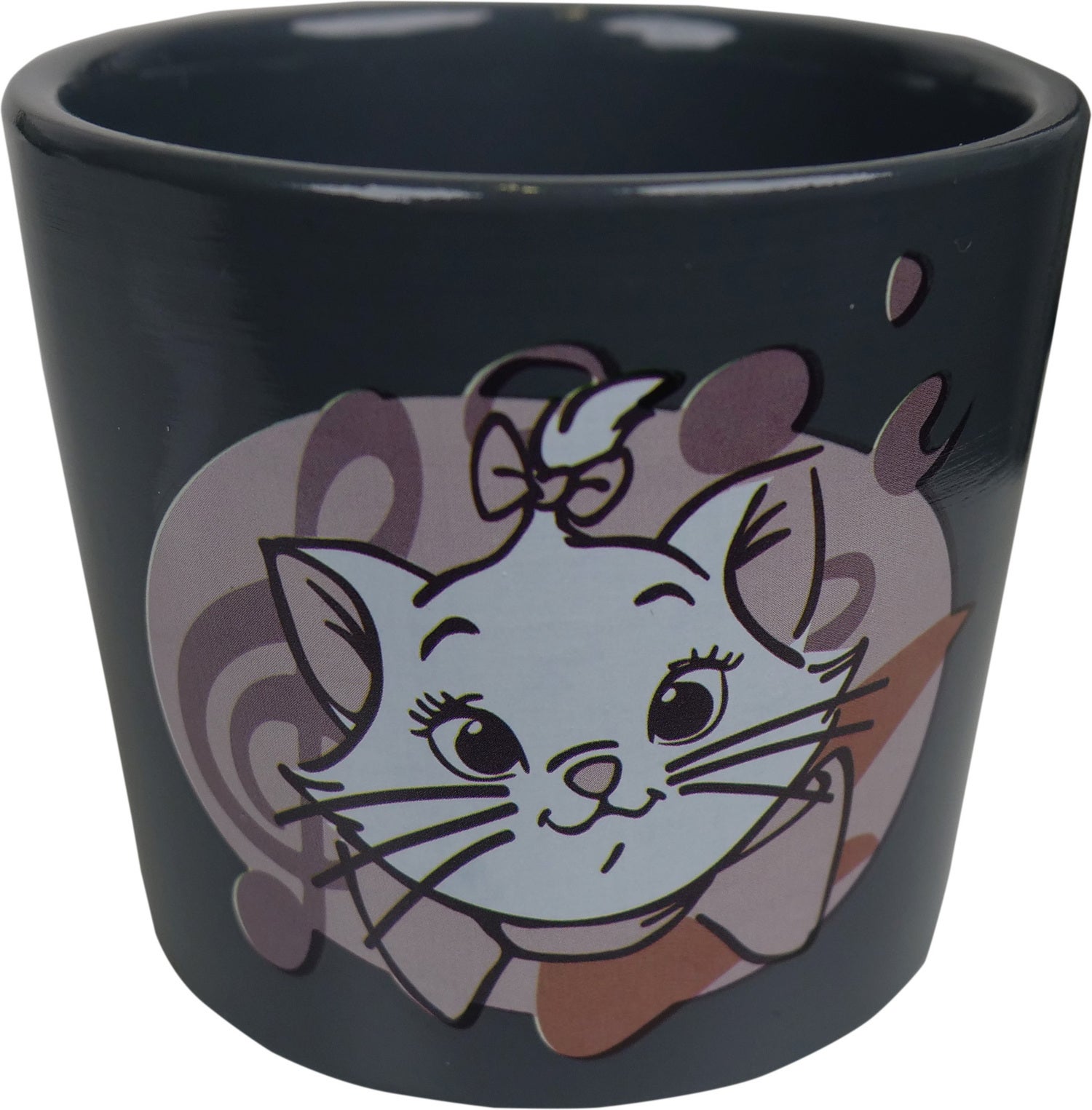 Disney bloempot Aristokatten zwart D 8,5 H 7,5 cm