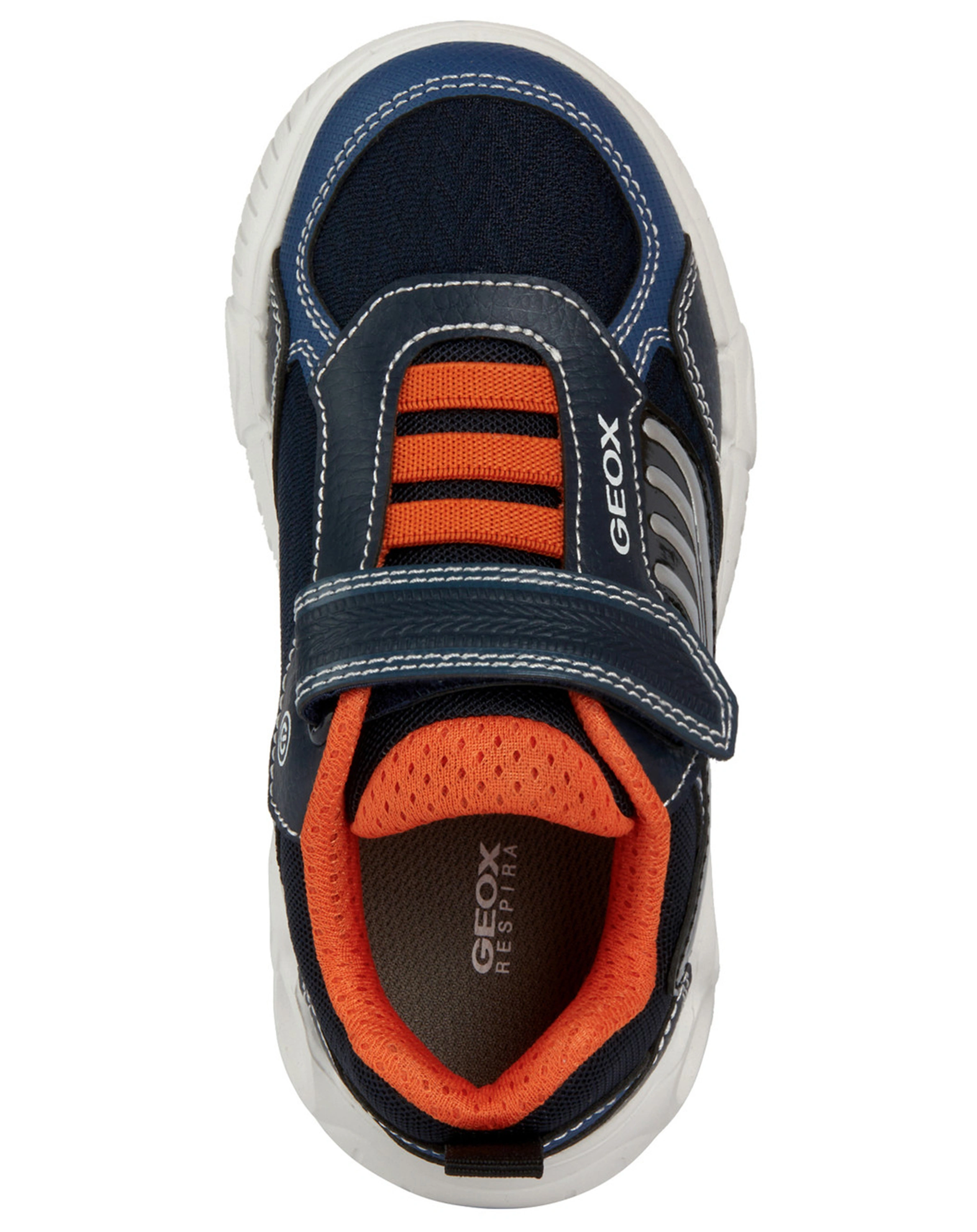 Klett-Sneaker WROOM in navy/orange