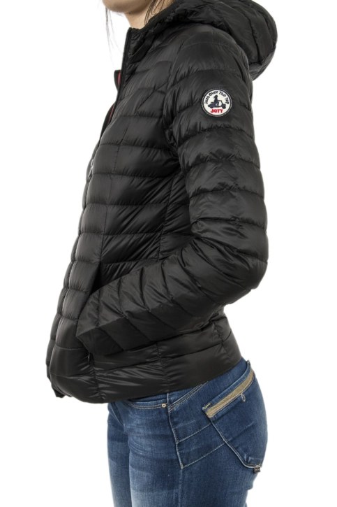 Doudounes jott doudoune cloe ml capuche 999 noir