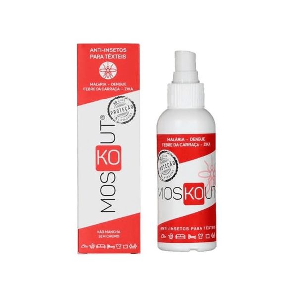 Moskout Spray Anti-Insetos para Têxteis 100ml
