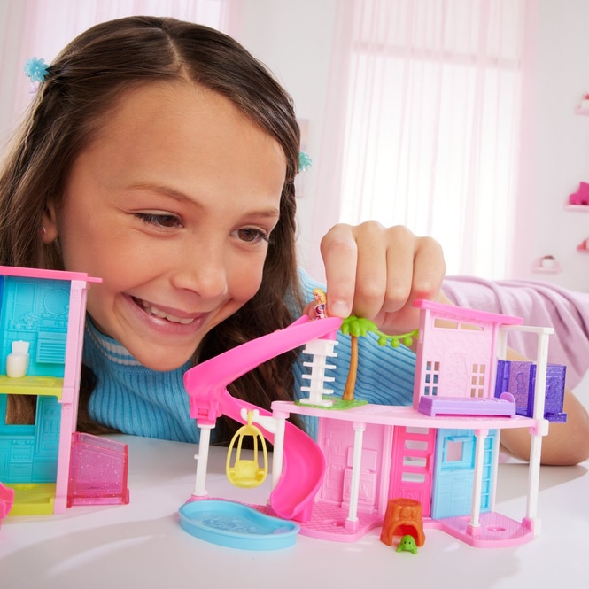 Mini Barbie Land - Traumvilla - pink - 1 Stück