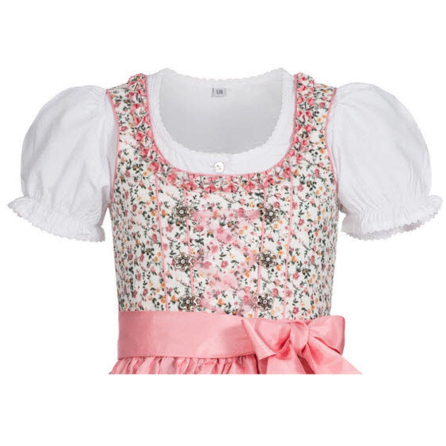 Nübler Kinderdirndl 3-teilig Nina Weiß