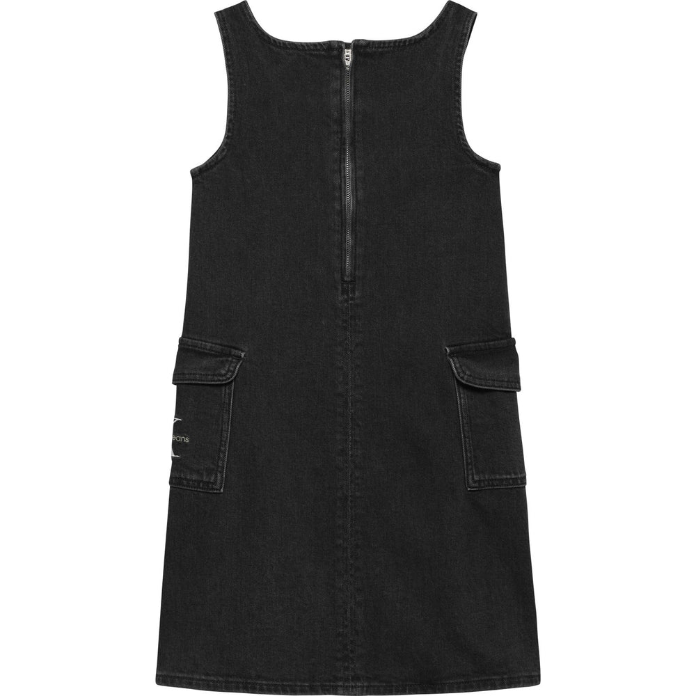 Køb Calvin Klein Charcoal Grey Rgd Denim Kjole
