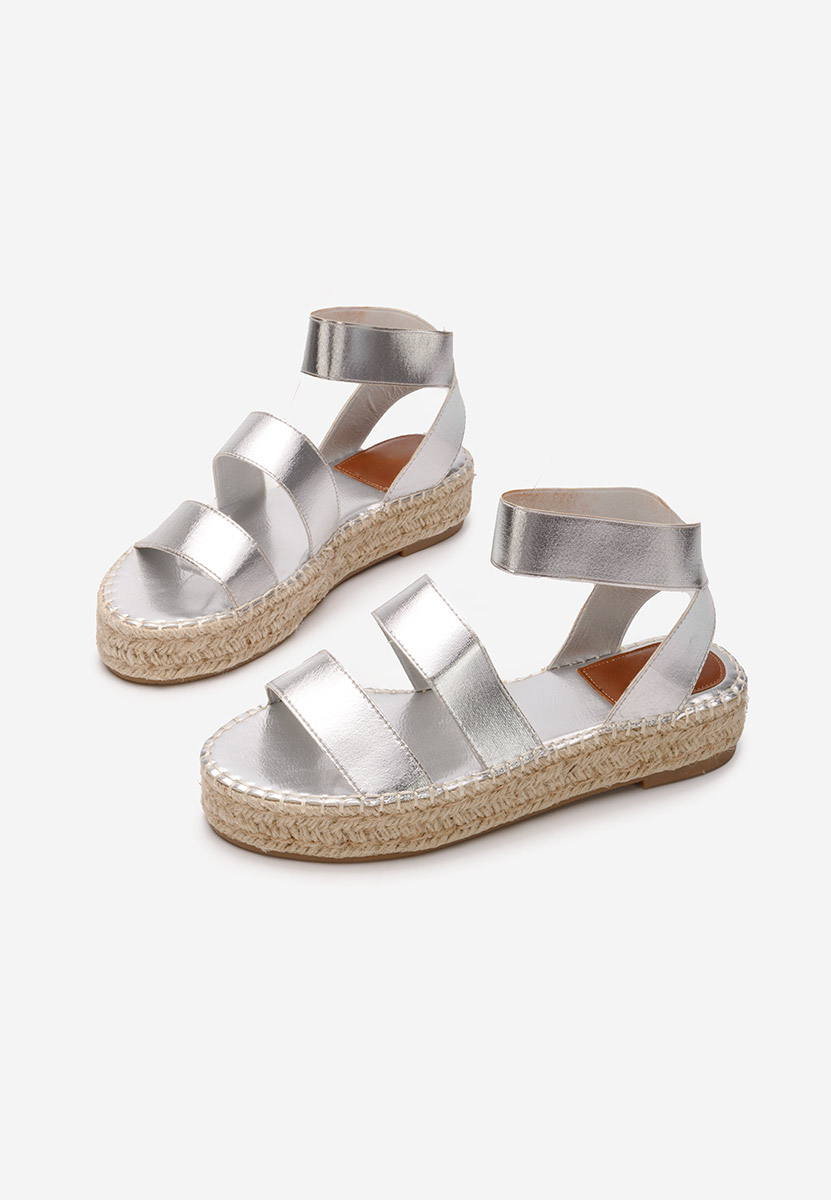 Sandales femme  Asela Argintii