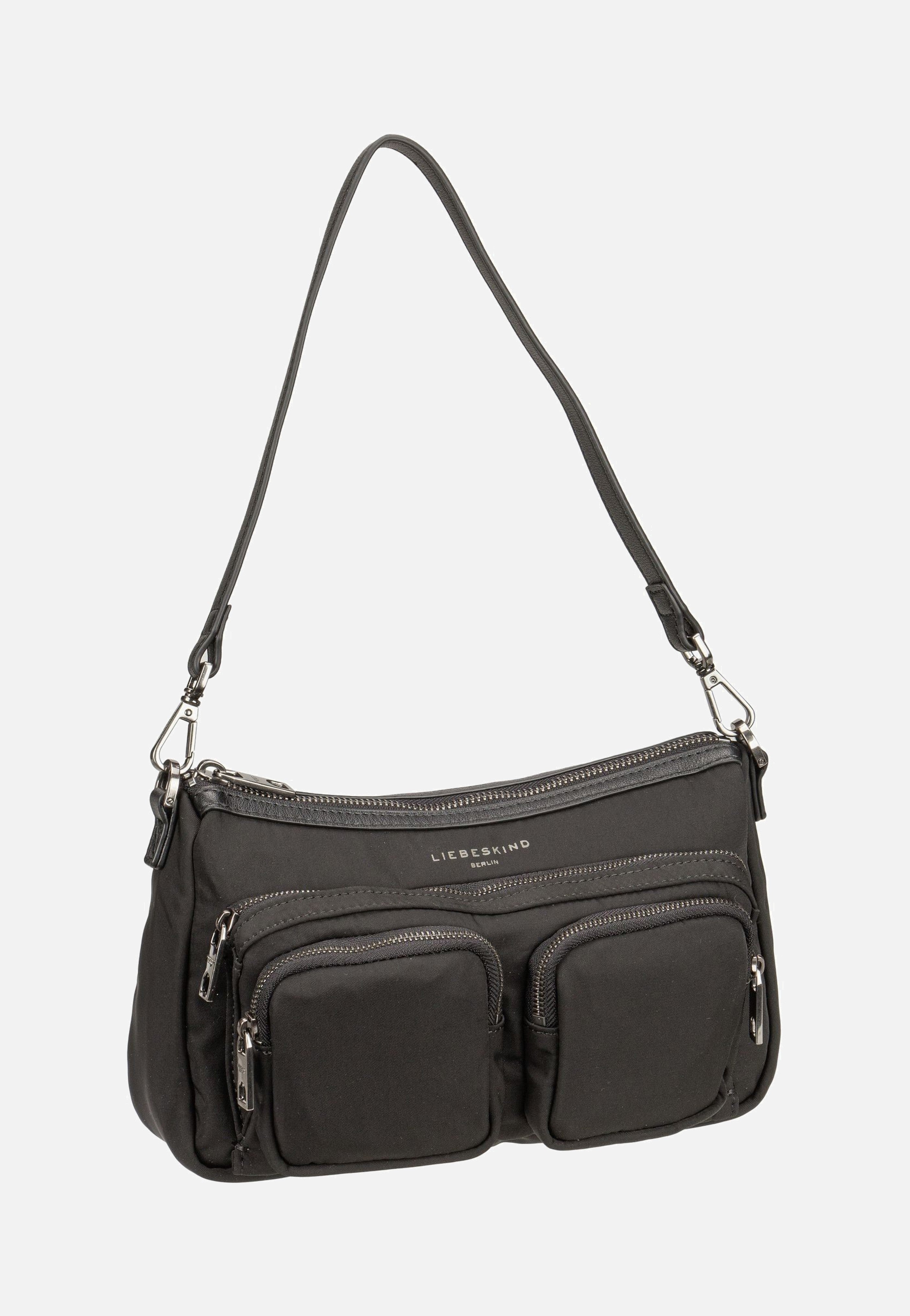 Maia S Nylon Black - Umhängetasche