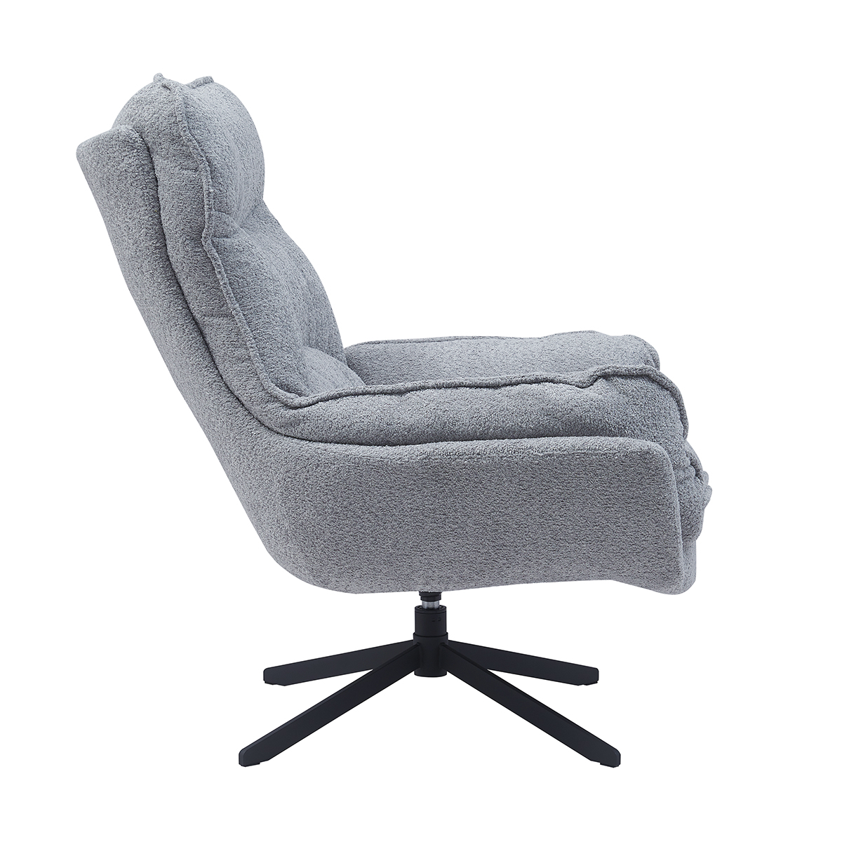Fauteuil Nelly Licht grijs