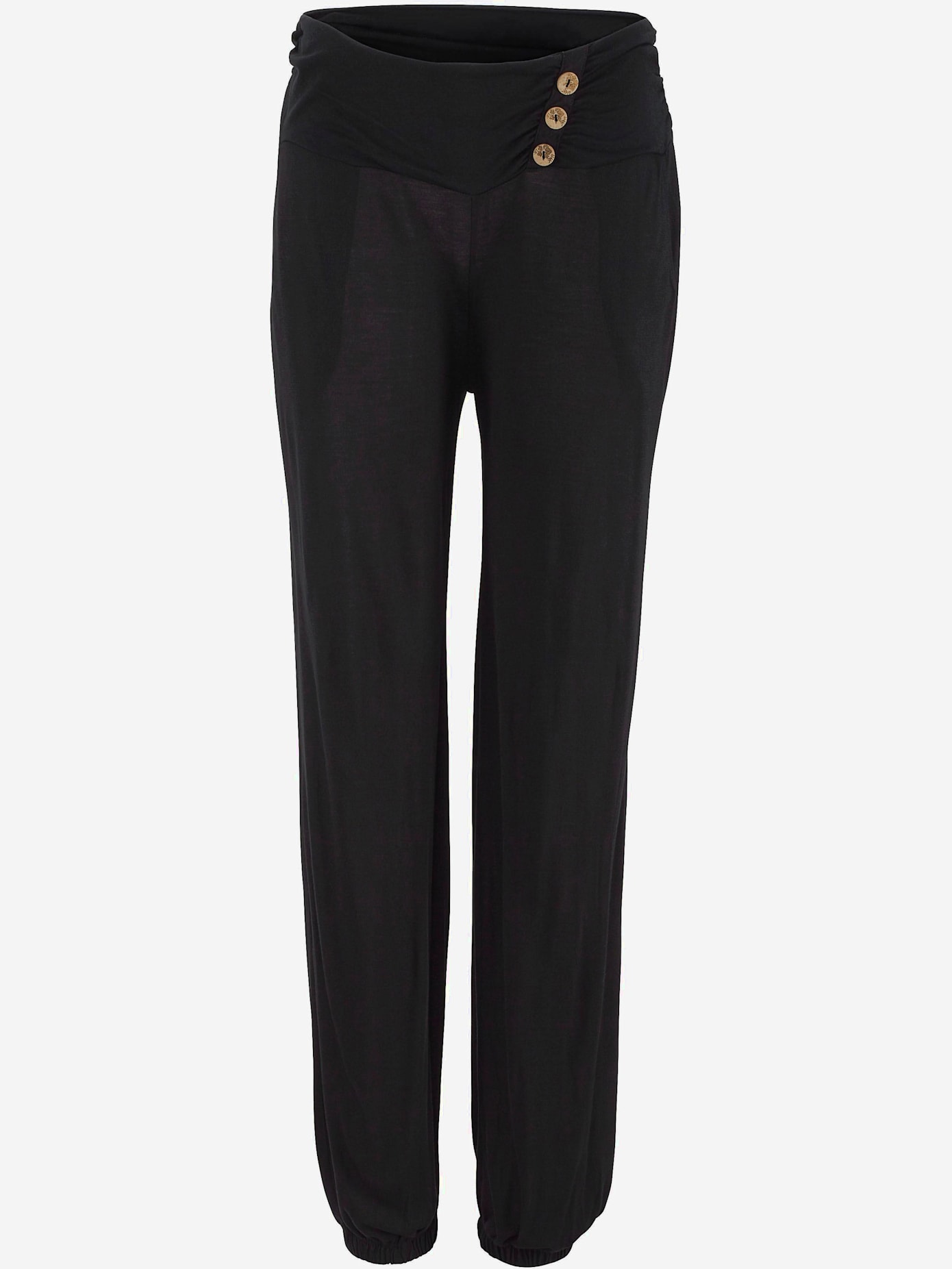 Pantalon de plage léger avec boutons décoratifs