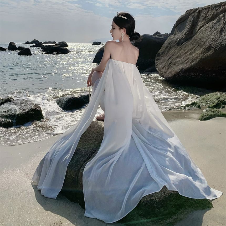 JIYON - Strapless effen rompertje