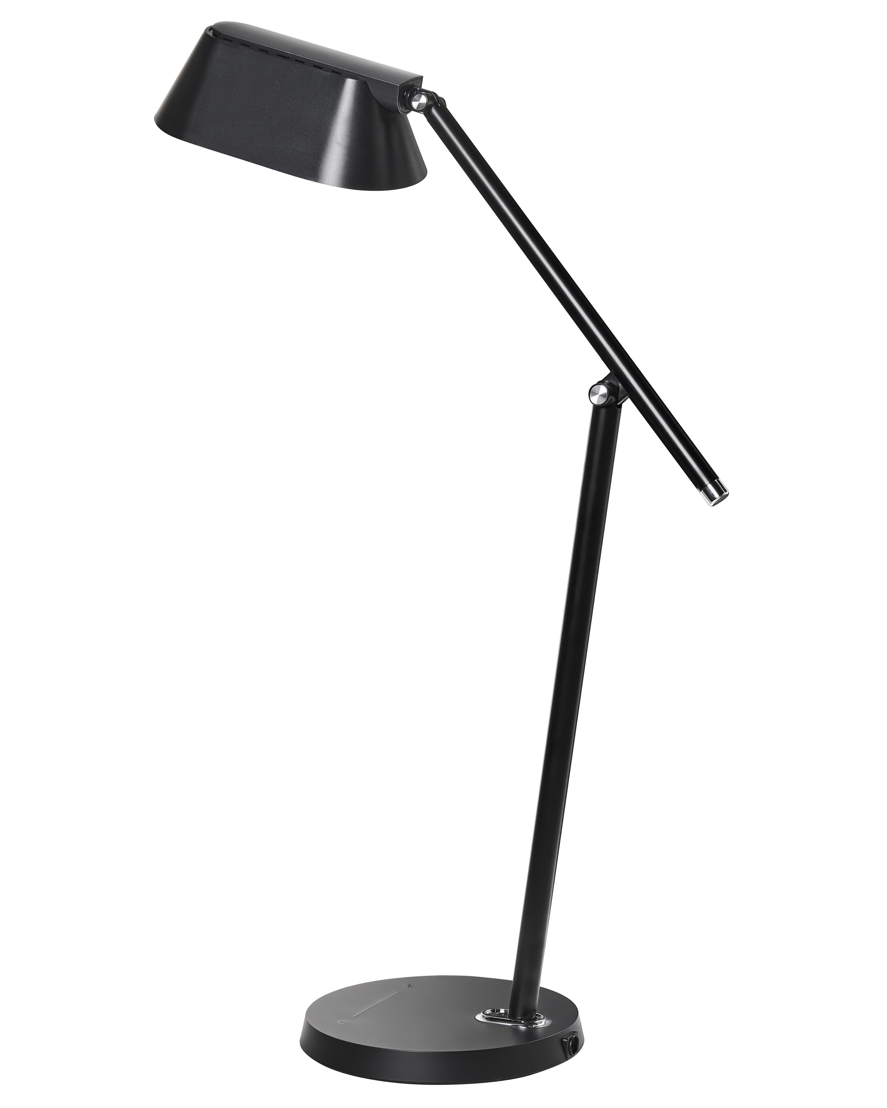 LED bureaulamp LEONIS met dimmer Zwart