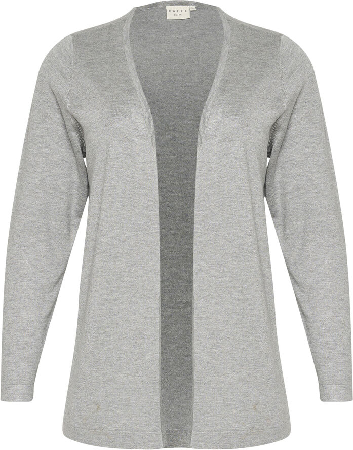 Kaffe Curve KCfarsia Cardigan Grey melange