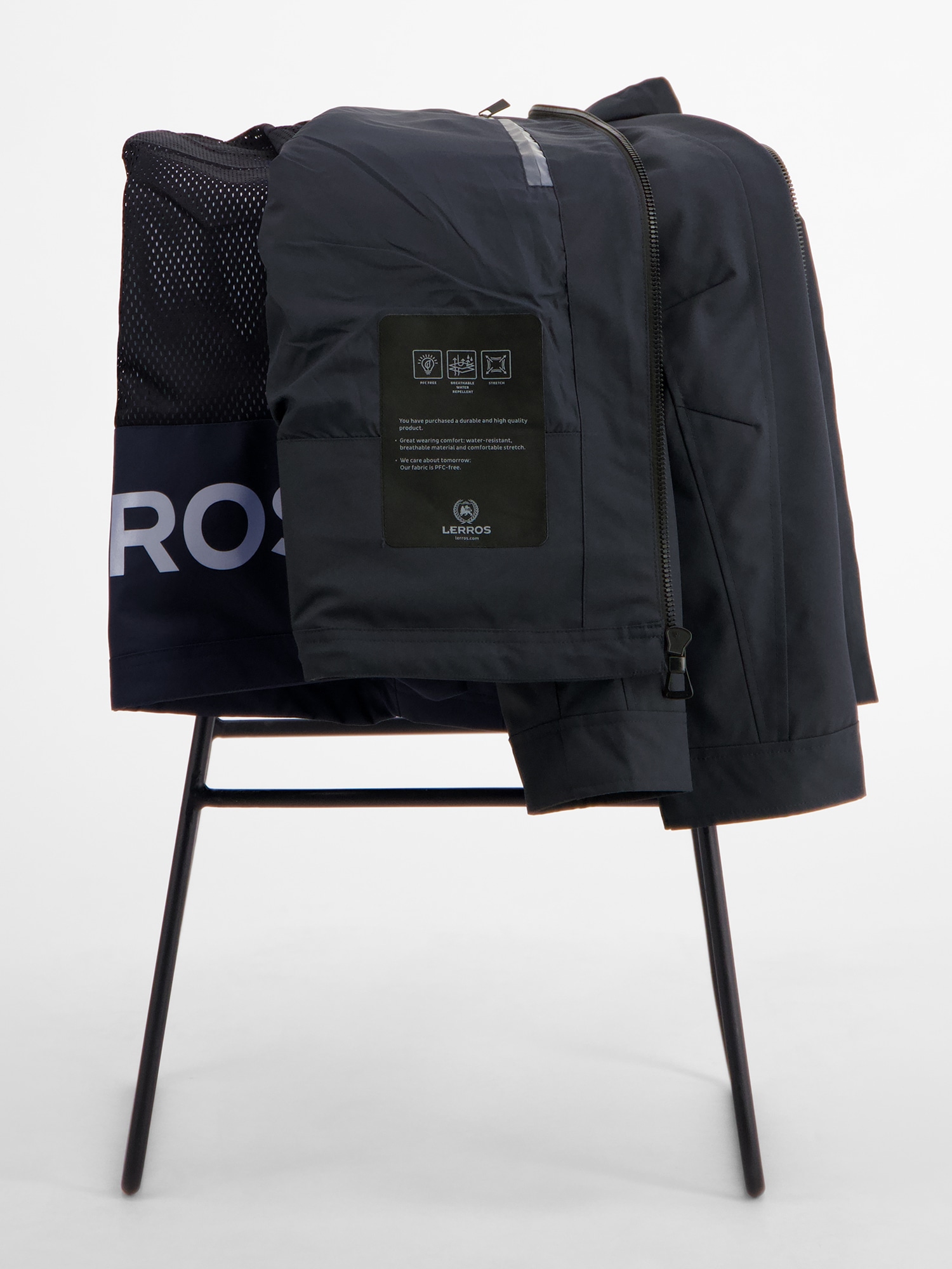 LERROS Outdoorjacke »LERROS Shell-Blouson mit Kapuze« mit Kapuze Wasser- und windabweisend, atmungsaktiv