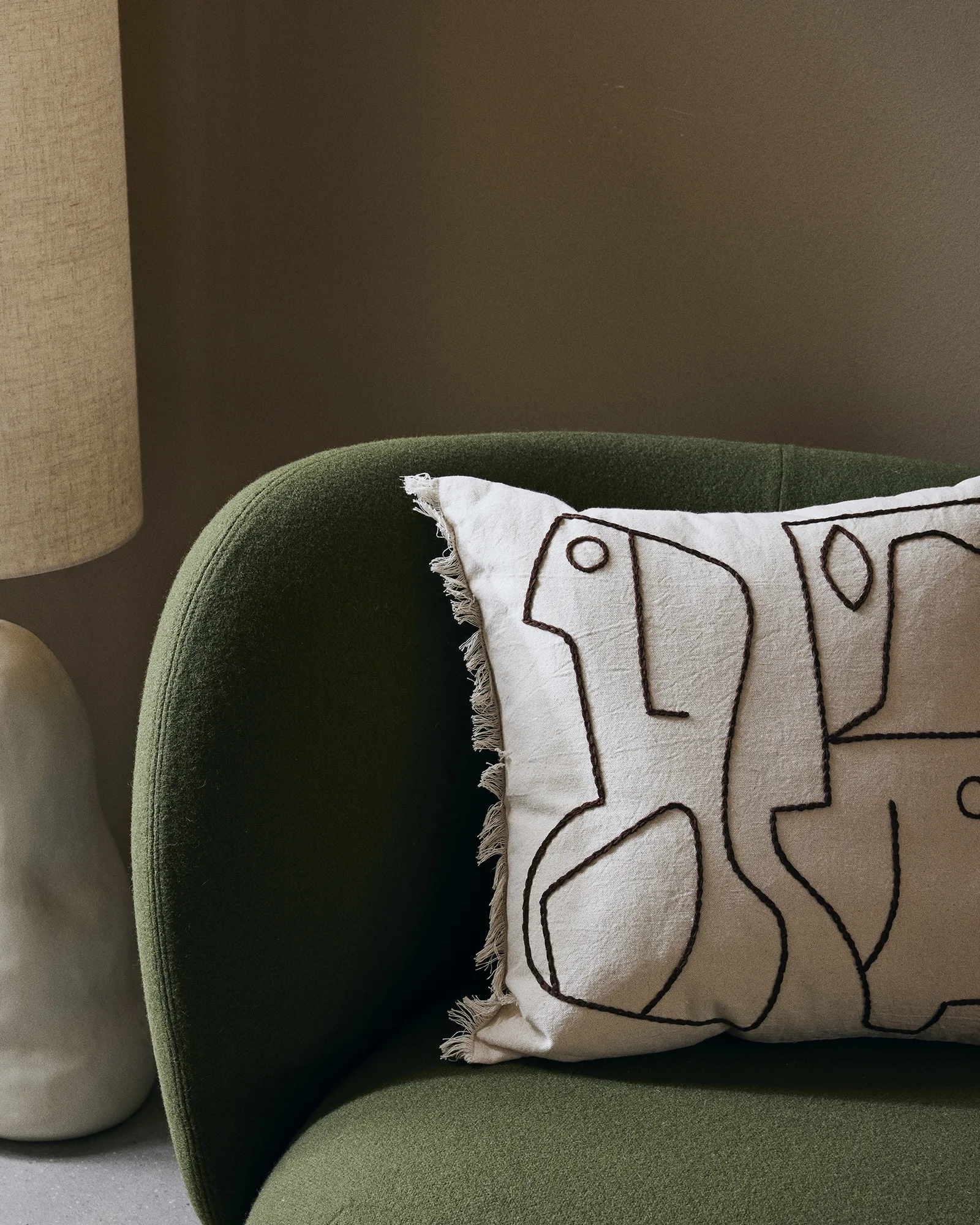 ferm LIVING Figure Cushion