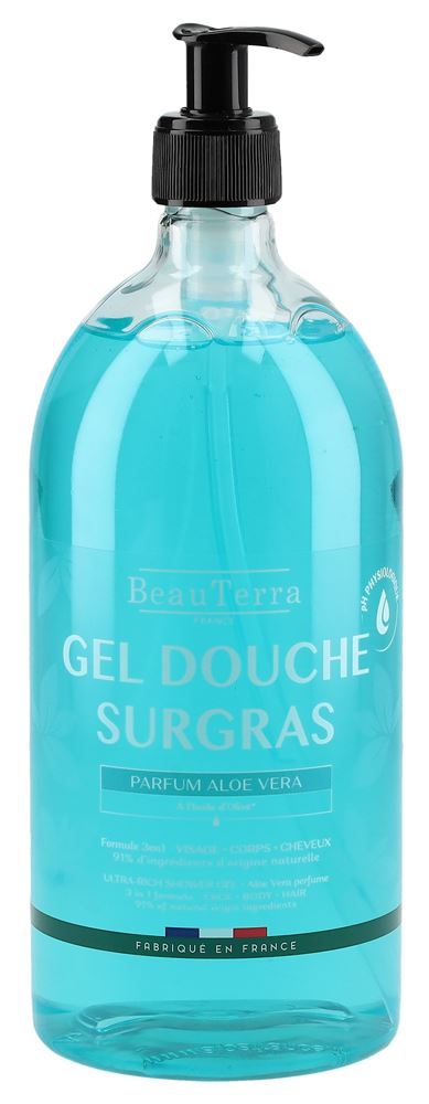 BEAUTERRA Duschgel Gel reichhaltig Aloe Vera Disp 1000 ml
