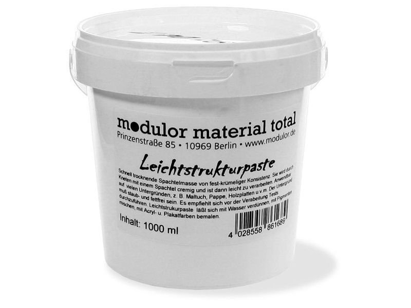 Modulor Leichtstrukturpaste