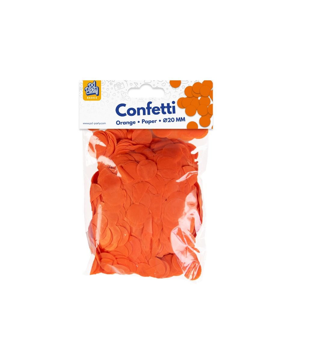 Oranje Confetti 50gr