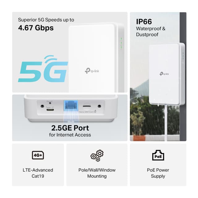 TP-Link NE200-Outdoor 5G router