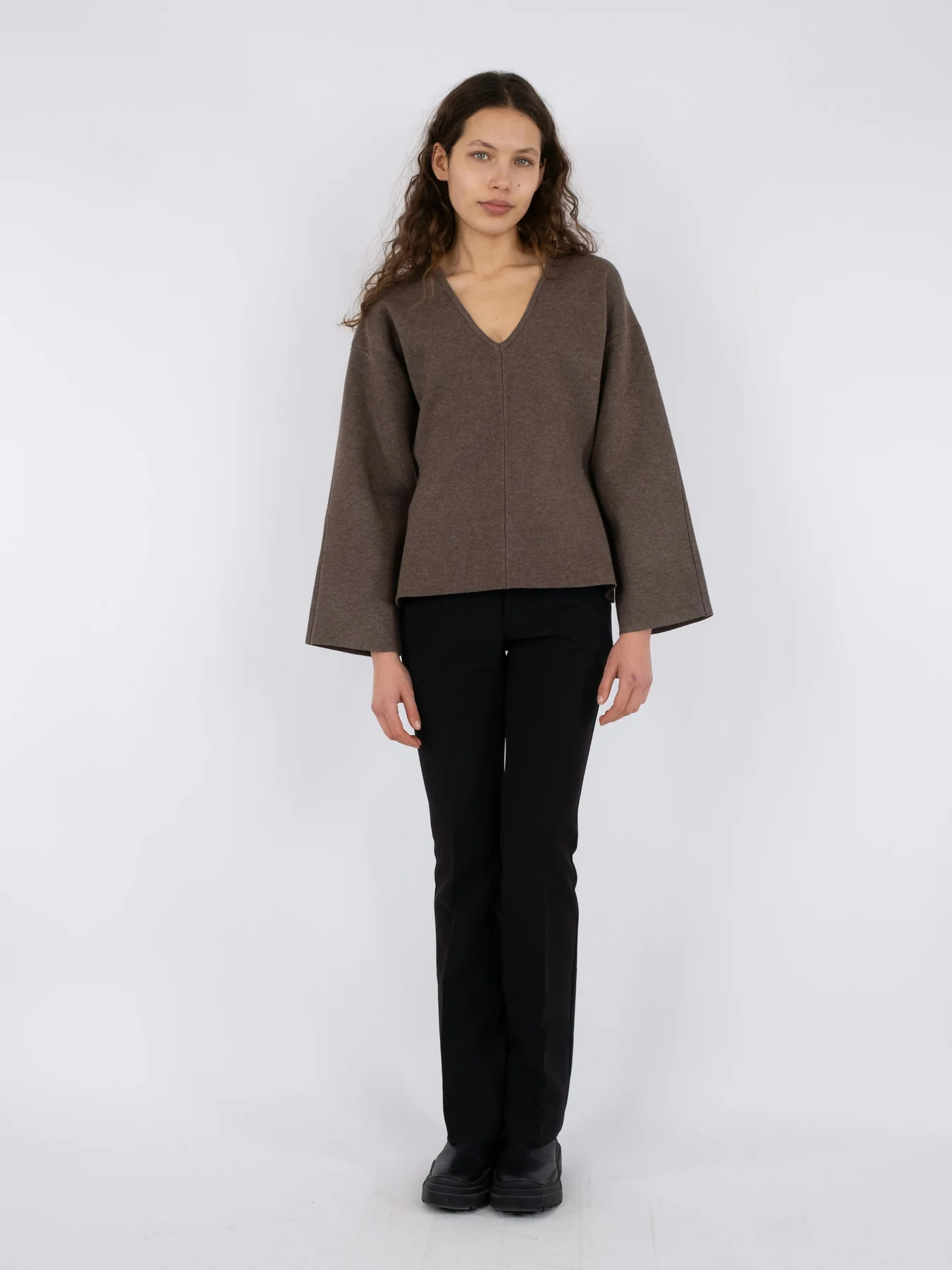 Neo Noir Linda Knit Blouse