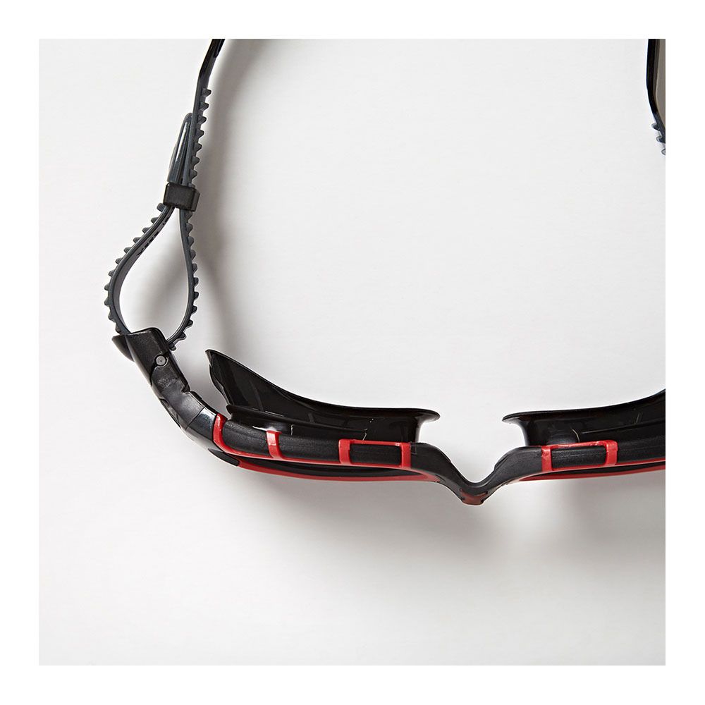 Zoggs PREDATOR FLEX - Lunettes de natation polarisés red/black/smoke polar