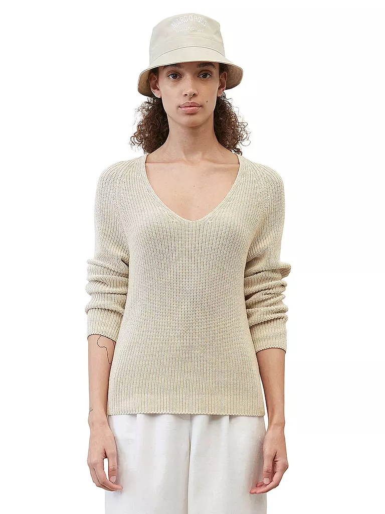 MARC O'POLO Pullover beige