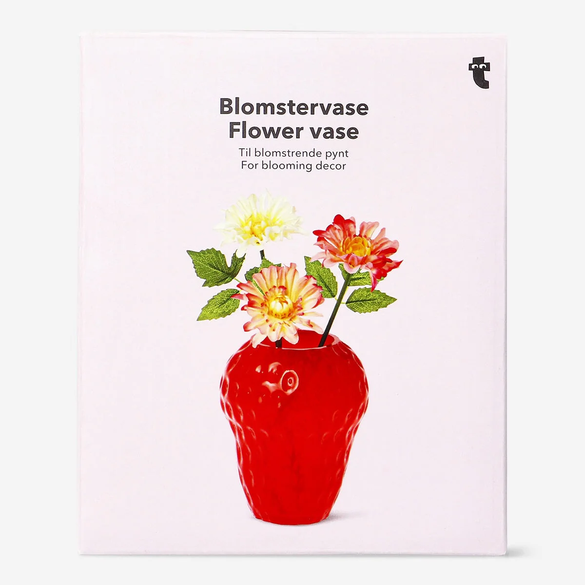 Jordbær-vase