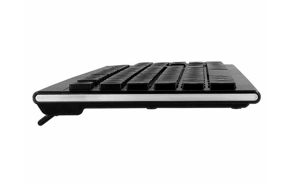 Tastatur 12672 USB Water Drop DE-LayoutSchlanke USB-Tastatur mit DE-Layout