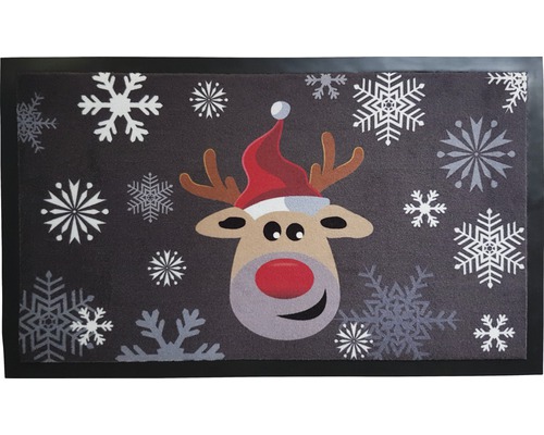 Vuilvangmat Red Nose Deer 45x75 cm