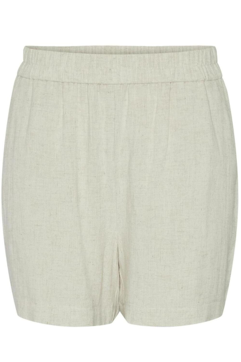 Pieces beige dames korte broek