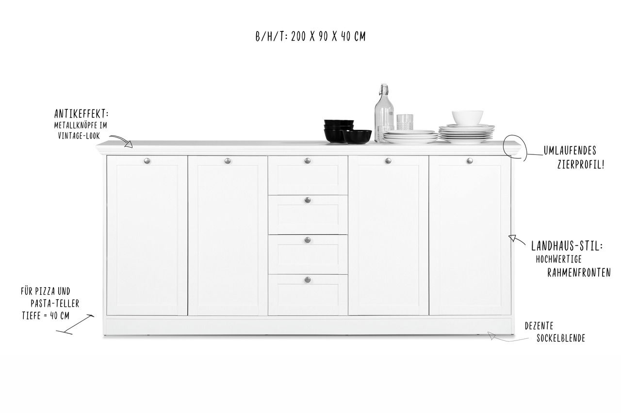 Z2 Sideboard LANDWOOD