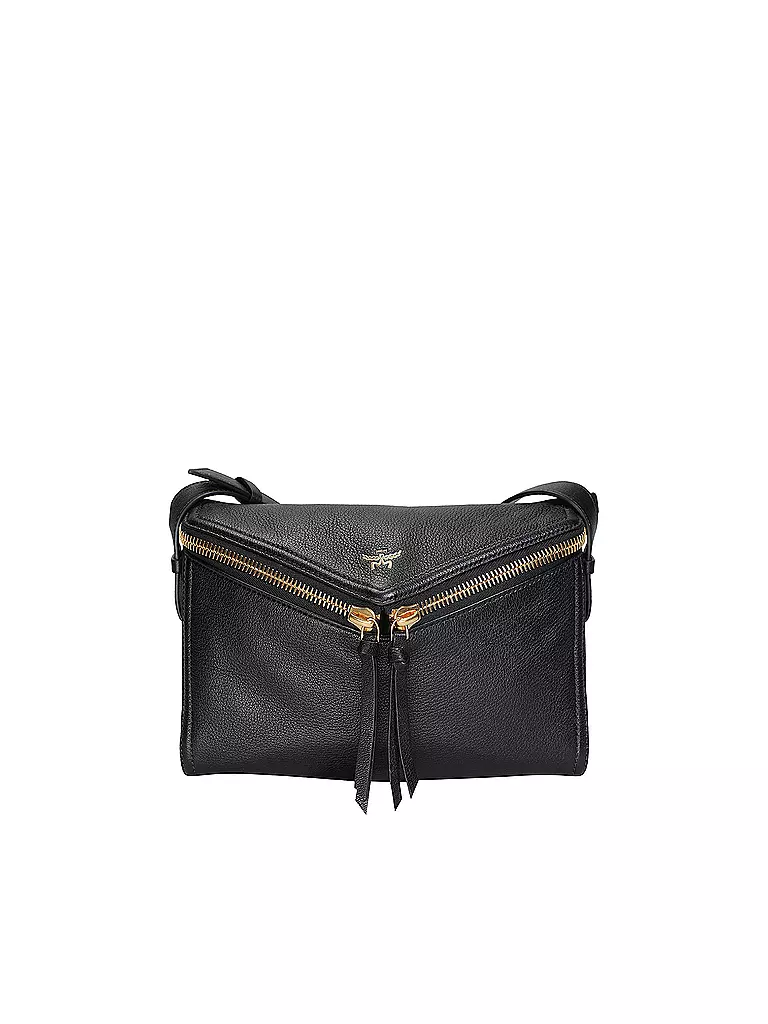 MCM Ledertasche - Umhängetasche DIAMOND 3D Small schwarz