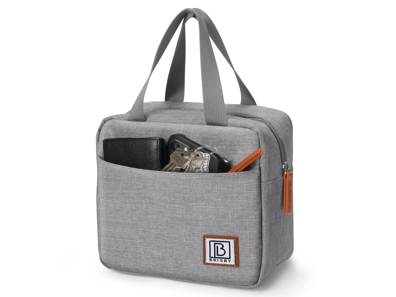 Brisby 4 liter koeltas - Light Grey