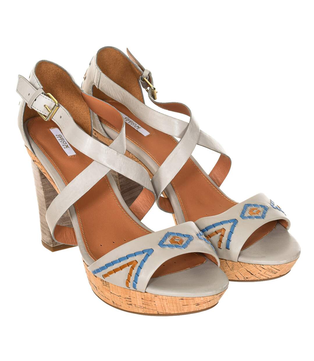 Women's high-heeled / platform sandals