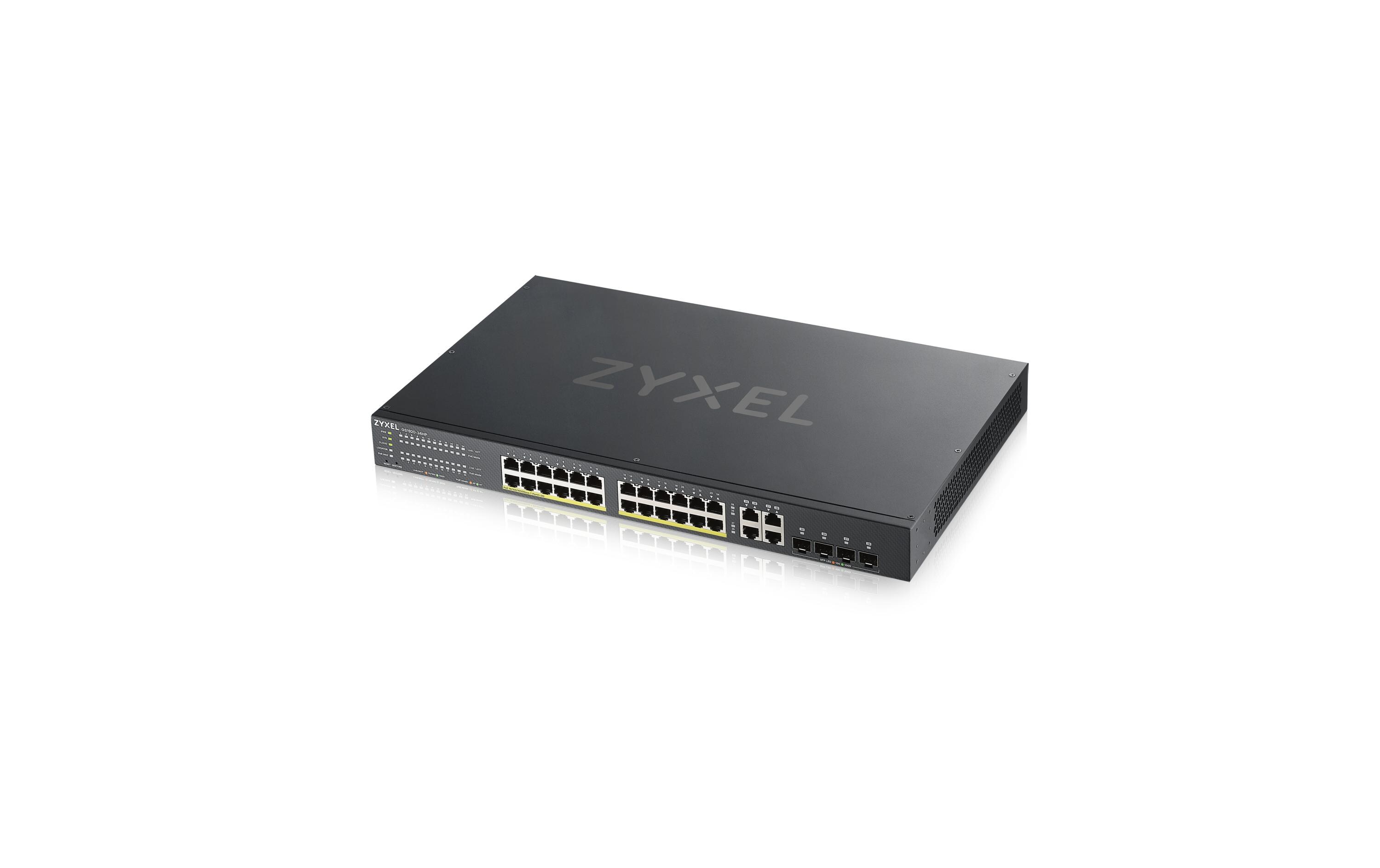 PoE+ Switch GS1920-24HPv2 28 Port<br>Smart-Managed