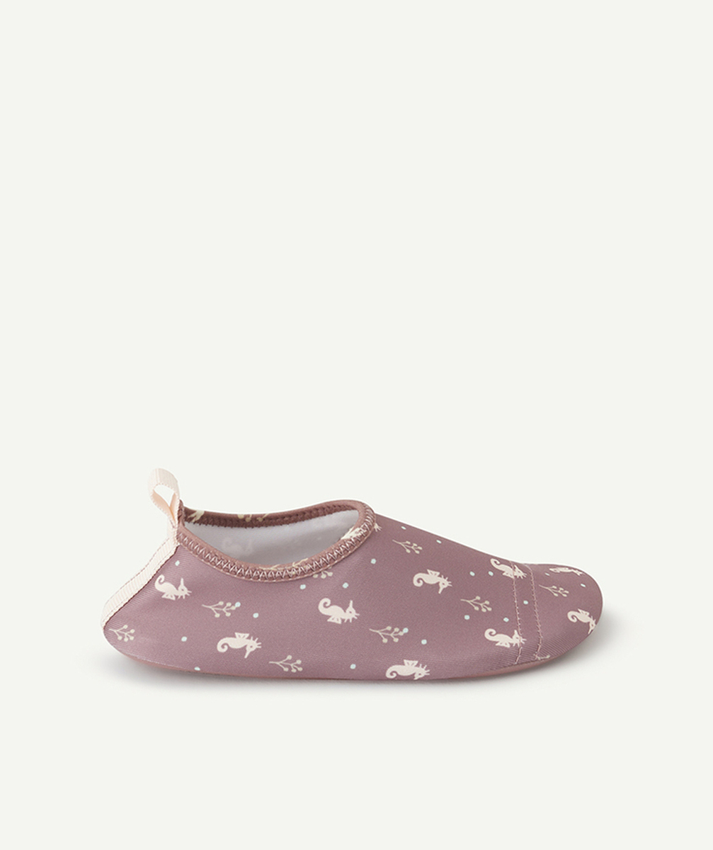 FRESKchaussons de plage anti-uv bébé fille violet