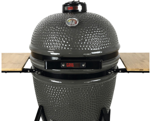 Keramische grill Grill Guru Kamado Original L met standaard en opbergruimte, op wielen