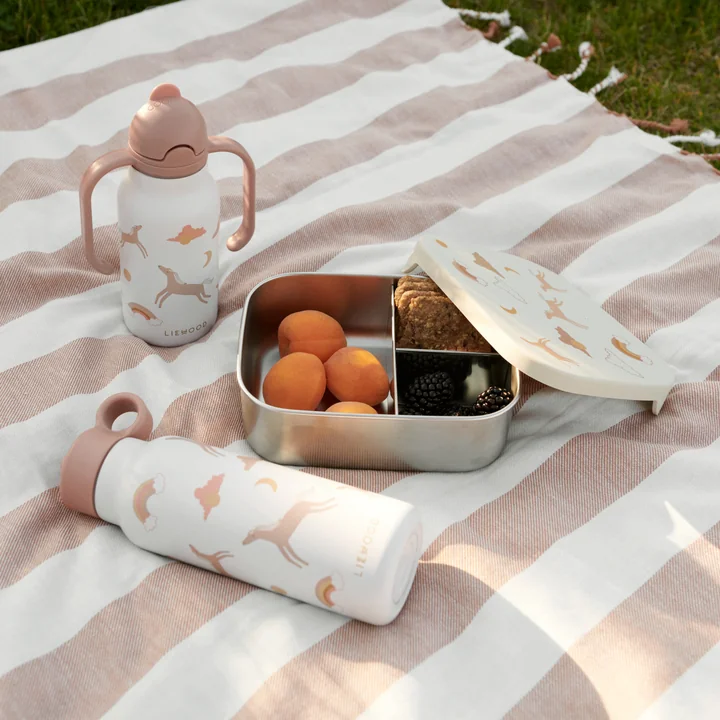 LIEWOOD - Arthur Lunchbox mit Deckel, Safari, sandy mix