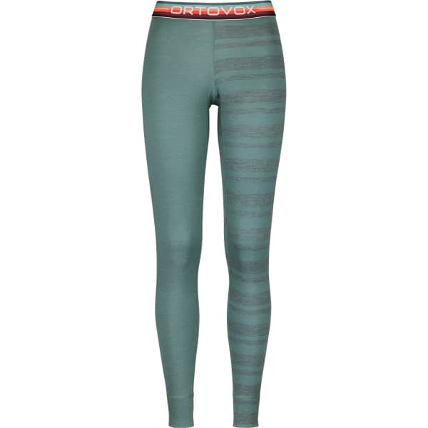 Collant thermique ORTOVOX 185 ROCK'N'WOOL LONG PANTS W ARCTIC GREY