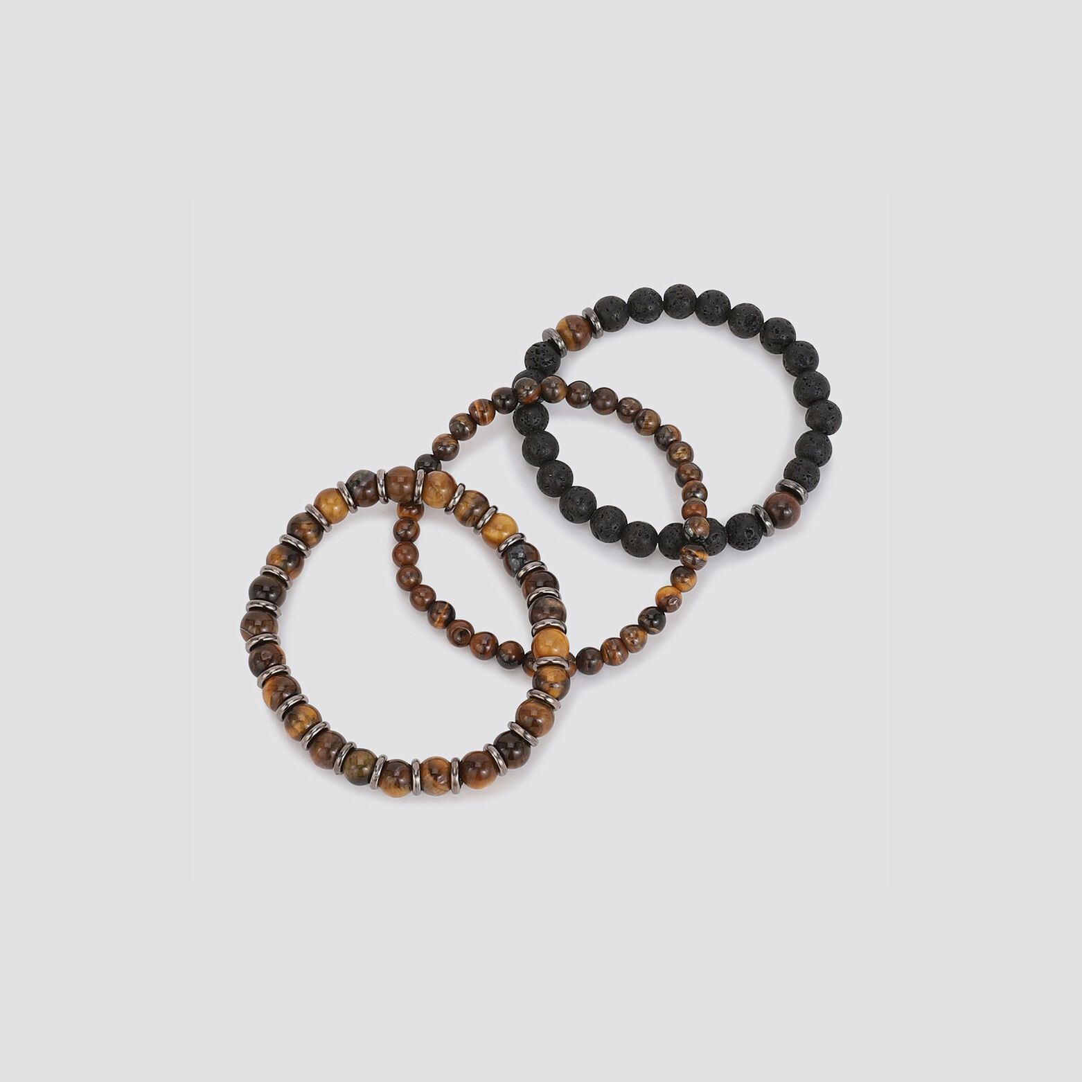 Bracelet perles Noir