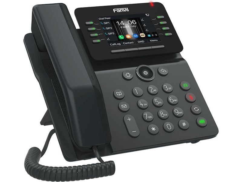 Fanvil Tischtelefon V63 Schwarz V63 Prime Business Phone
