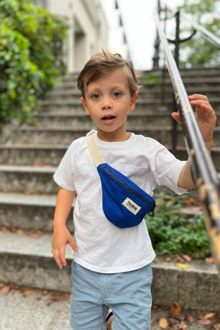 Sac banane enfant Augustin Bleu électrique