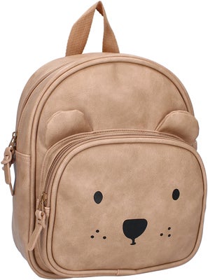Kidzroom Ryggsekk Beary Excited 5L, Sandbrun